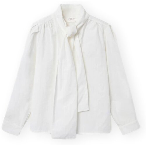 Compania Fantastica Topi &amp;amp; Bluze COMPA&amp;Ntilde;IA FANT&amp;Aacute;STICA Shirt 11030 - White Bela Slike