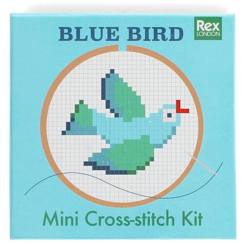 Rex London Kreativna igračka Cross-stitch Kit Blue Bird &amp;ndash; Slike
