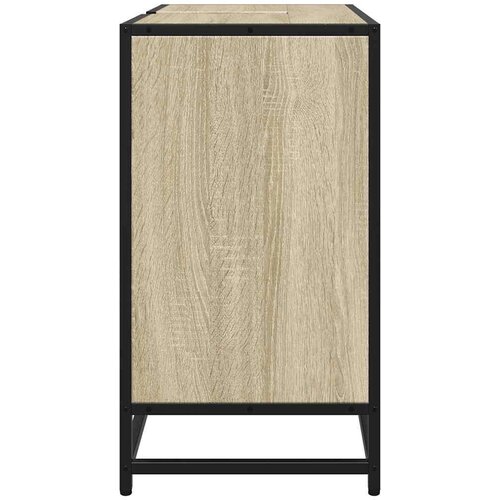 VidaXL Kupaonski ormarić za umivaonik boja hrasta 65x33x60 cm drveni Slike