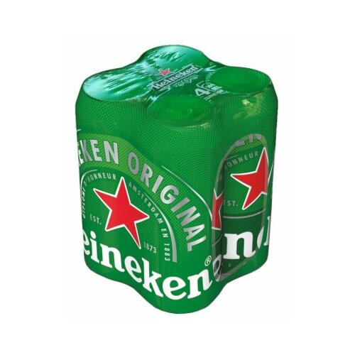 Heineken pivo 4X0,5L limenka Slike