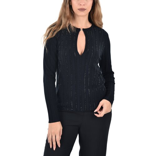 Liu Jo Puloverji CF5269MS49I Črna Cene