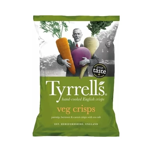 Tyrrells Veg crisps mixed roots