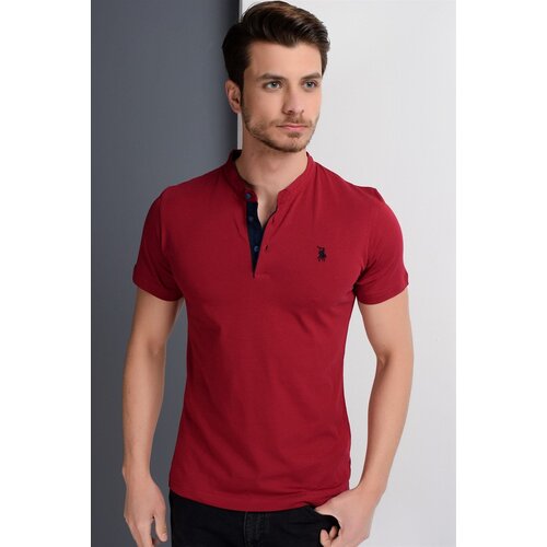 Dewberry T8560 T-SHIRT-BURGUNDY Cene
