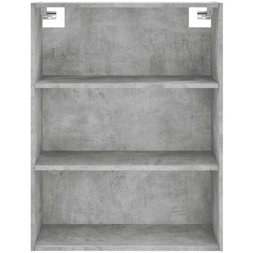 vidaXL Visoka komoda betonsko siva 69,5x34x180 cm inženirski les Cene