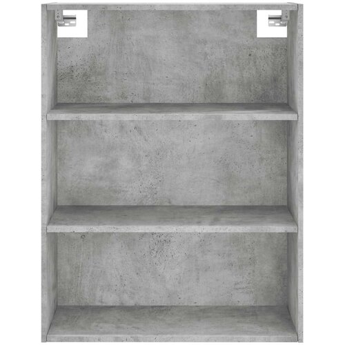 vidaXL Visoka komoda siva betona 69 5x34x180 cm od konstruiranog drva Cijene