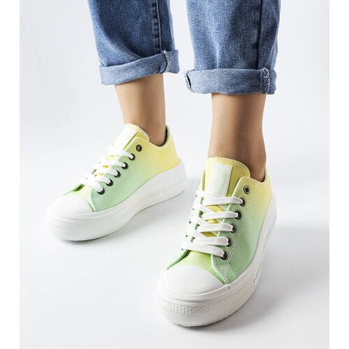 Big Star Yellow-green sneakers Slike