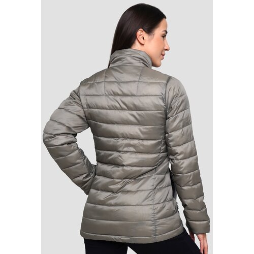 GymBeam Women&amp;lsquo;s puffer jacket vetiver/black Slike