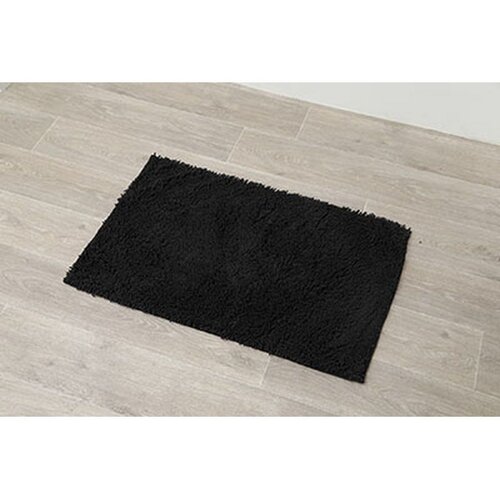Tendance Kopalni&amp;scaron;ka preproga Mikrofiber Tendence (Do x &amp;Scaron;: 50 x 80 cm, Črna) Slike