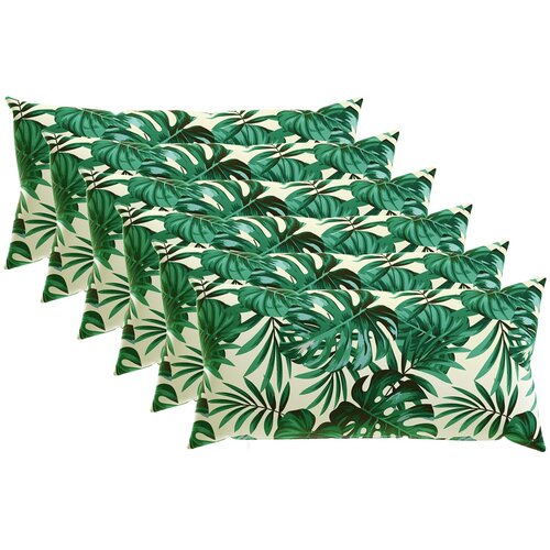  Presvlaka za jastuk 6 pcs HEERLEN Uzorak lista 40 x 80 cm Cene