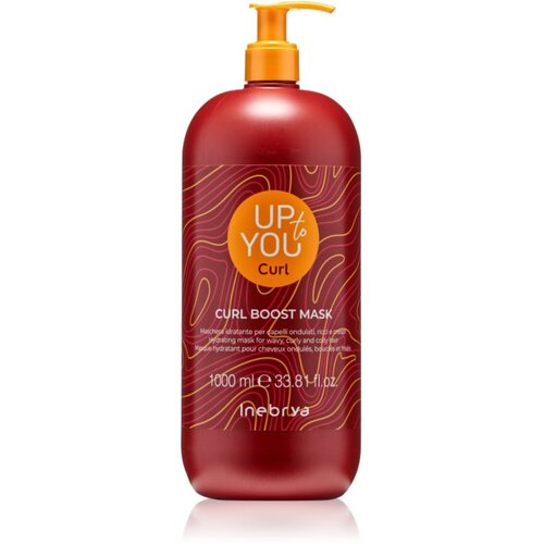 Inebrya Up To You Curl Boost Mask hidratantna maska za valovitu i kovrčavu kosu 1000 ml Slike