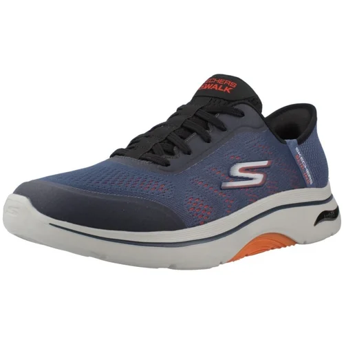 Skechers Modne superge GO WALK ARCH 2.0 Modra