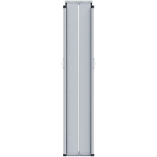 VidaXL Uvlačiva bočna tenda smeđa 117 x 1200 cm Slike