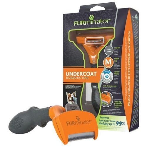 Furminator deShedding Tool L za dolgo dlako - &amp;Scaron;irina glavnika 9,6 cm Slike