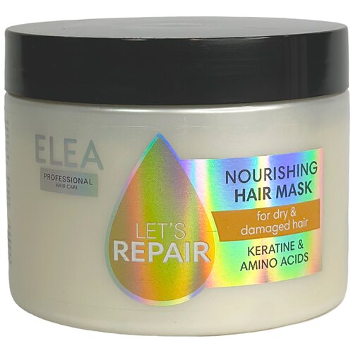 Elea Maska za kosu Let&acute;s Repair Deeply Nourishing Hair Mask for Dry and Damaged Hair with Keratin Cene