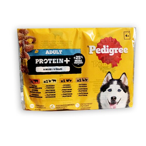 Pedigree Protein Adult izbor mesa 12x85g Slike