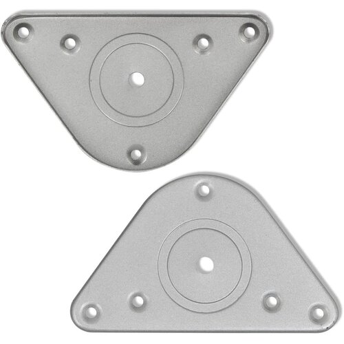  noge za stol podesive visine kromirane 870 mm Slike