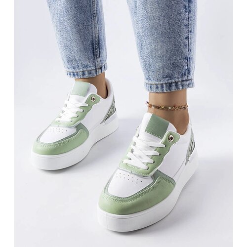 Gemre Green platform sneakers Tooele Cene