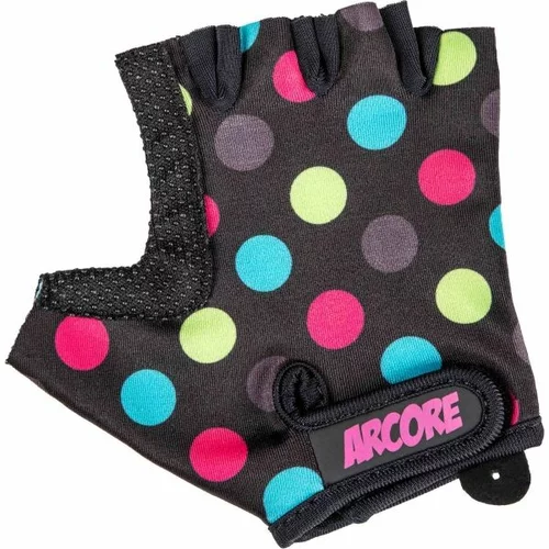 Arcore ZOAC Dječje biciklističke rukavice, crna, veličina