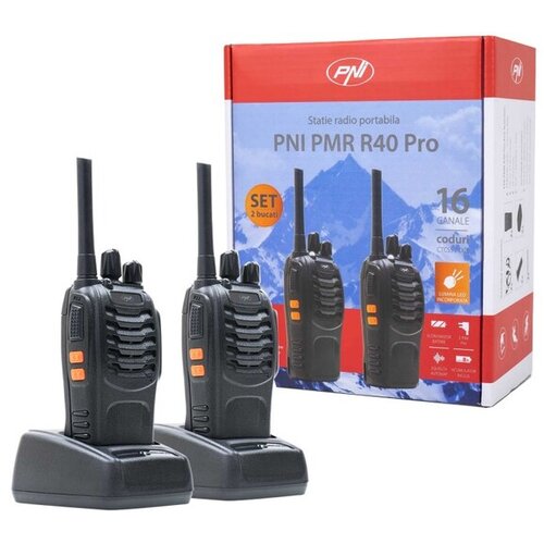 PNI PMR R40 Pro,prenosna radijska postaja, komplet 2 kosa. Cene