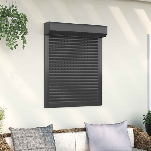 Roletna Antracit 70 x 100 cm Aluminij i poliuretan Cene