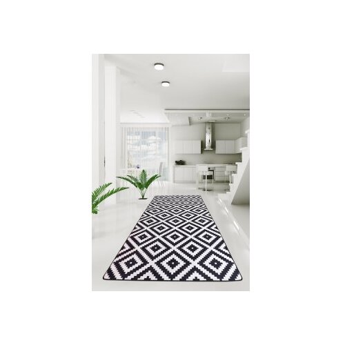 Conceptum Hypnose tepih staza (80x300) black white djt Slike