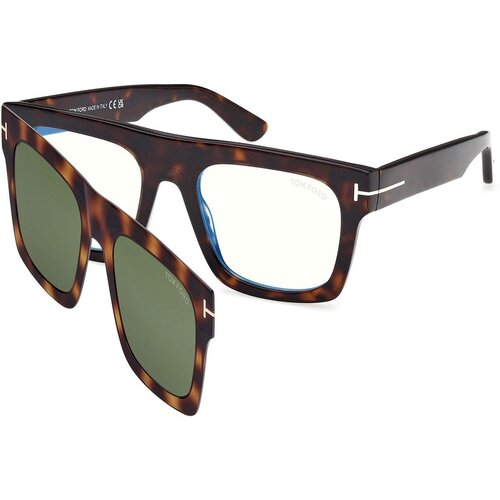 Tom Ford FT6068-B 052 ONE SIZE (53) Havana/Zelena Slike