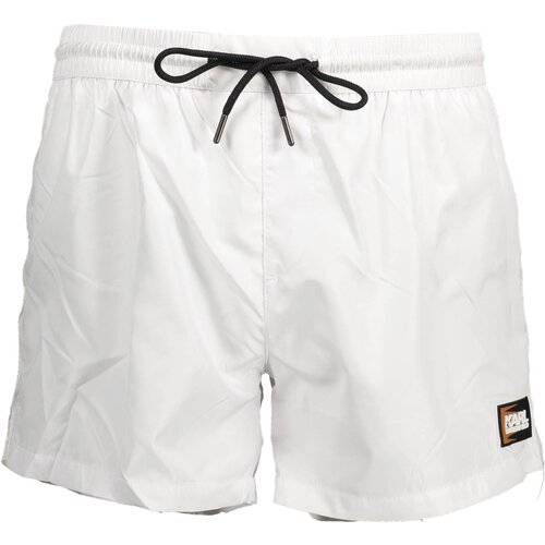KARL LAGERFELD BEACHWEAR SWIMSUIT BOTTOM MEN WHITE Slike