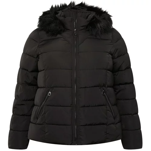 Vero Moda Curve Zimska jakna 'Liv' črna