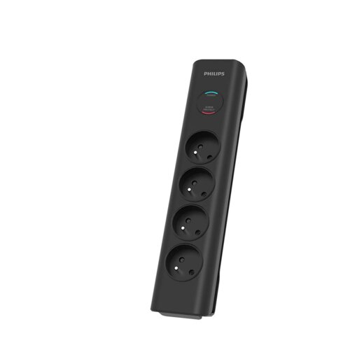 Philips SPN7040BA/60 za&amp;scaron;čita pred prenapolnjenjem Črna 6 vtičnic izmenične napetosti 2 m Slike
