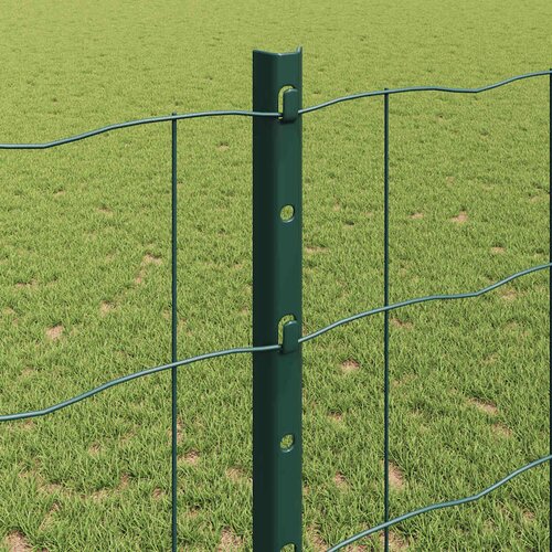 Euro ograda s postom 25 x 1,2 m Čelik premazan PVC-om Zelena Slike