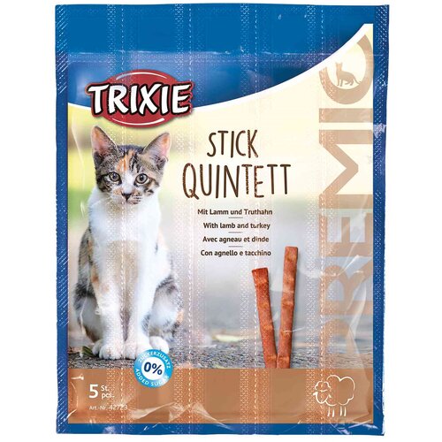 Trixie štapići za mace premio jagnjetina i ćuretina 5x5g Slike
