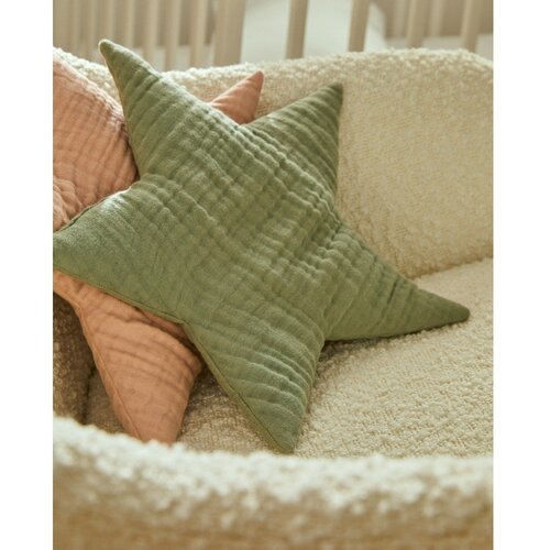 Kave Home Otro&amp;scaron;ka blazina iz muslina 30x30 cm Laily &amp;ndash; Slike