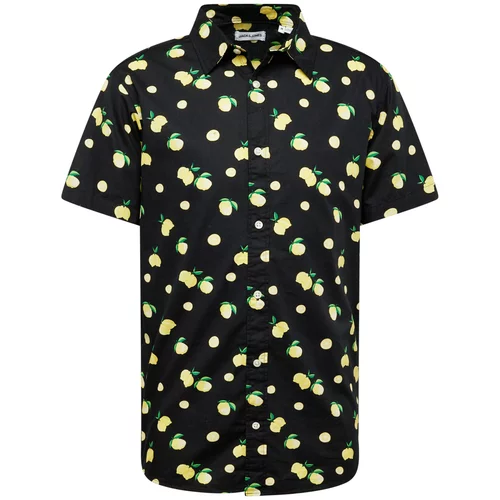 Jack & Jones Košulja 'SUNSHADE' žuta / zelena / crna / bijela