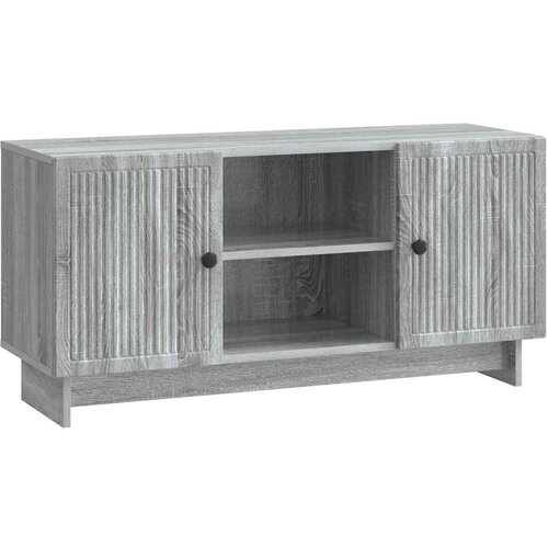 TV omarica Siva Sonoma 102 x 34,5 x 50 cm Konstruiran les, (5000238898) Cene