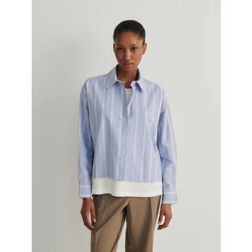 Reserved Ladies` blouse - modra Cene