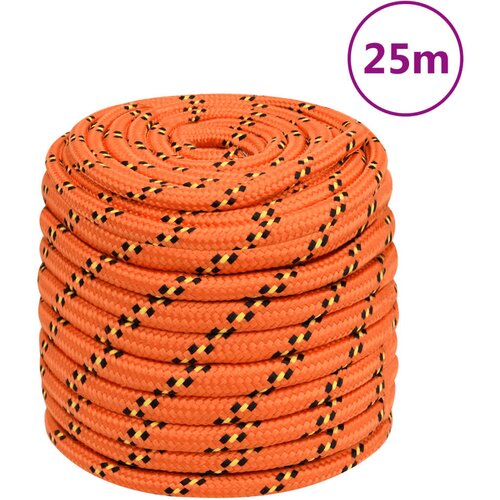 vidaXL Brodski konop narančasti 18 mm 25 m od polipropilena Cijene