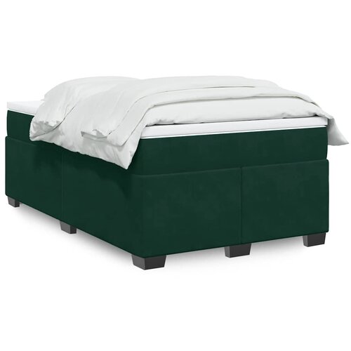  Krevet box spring s madracem tamnozeleni 120x190 cm bar&scaron;unasti Cijene