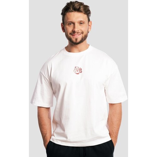 GymBeam Majica Shaker Boxy White XXXL Cene