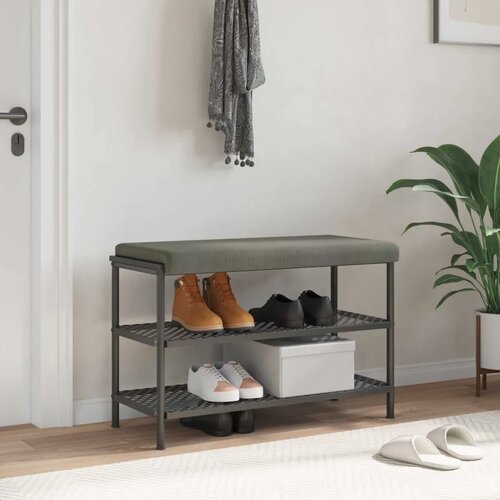  Jastučić za klupu Kord Svjetlosiva Dubina 35 cm - Svjetlosiva 80 x 38 x 6 5 cm Cene