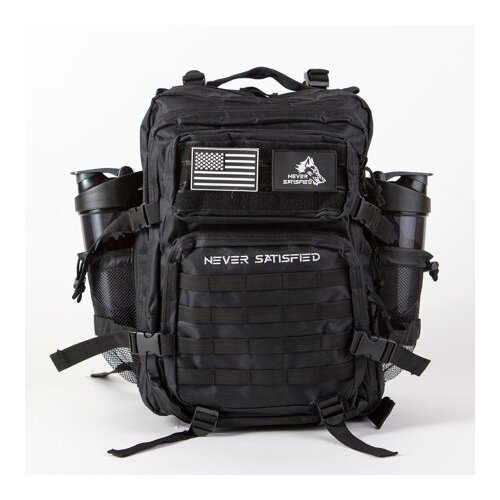 Never Satisfied Tactical Backpack, Black, 25 l, (21587156) Cene