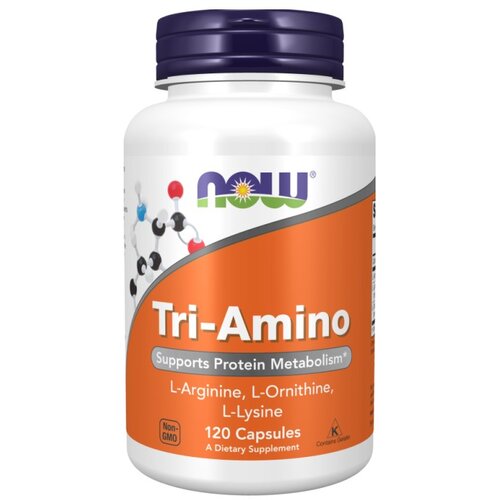 Now Foods Tri-Amino NOW (120 kapsul) Slike
