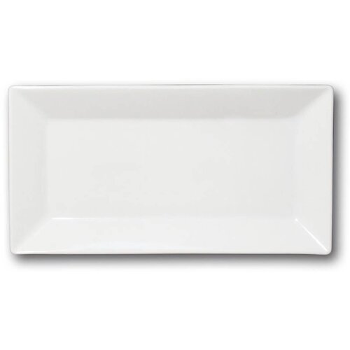 Saturnia Servirni krožnik Kimi 34x18cm / pravokoten / porcelan, (5000241665) Cene