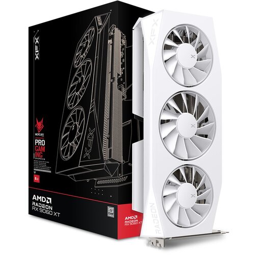XFX Mercury AMD Radeon RX 9060XT OC White Gaming Edition with 16GB GDDR6 HDMI 2xDP, AMD RDNA 4 Cene