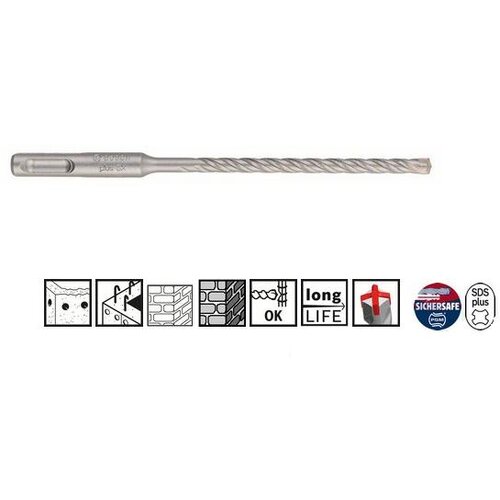 Bosch sds plus 12 x 460 mm plus-5x 4-cestni vaj, (21106601) Slike