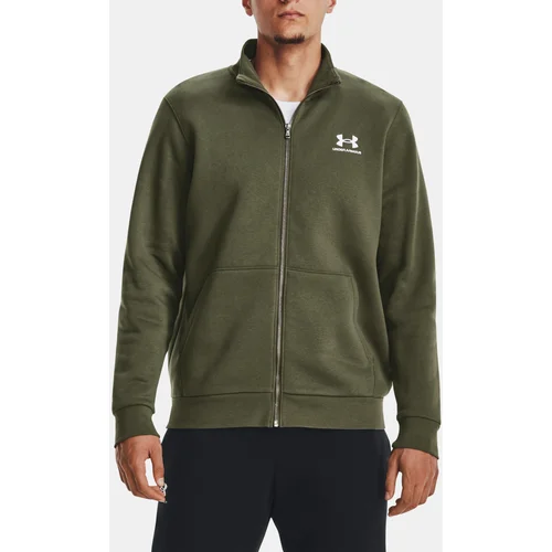 Under Armour Jacket UA Essential Flc Track Jkt-GRN - Men's