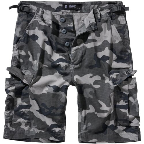 Brandit Men&amp;#039;s BDU Ripstop Shorts - Grey/Camouflage Slike