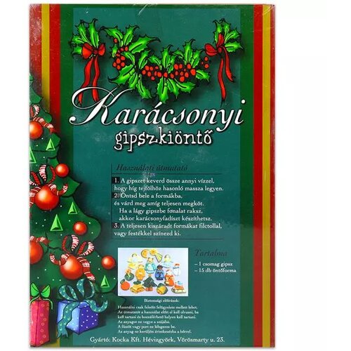  Gips za lijevanje u setu sa božićnim motivima Slike