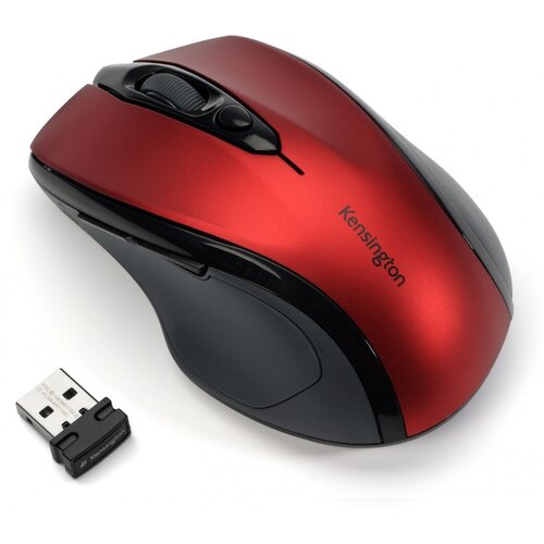 Kensington Mi&scaron; usb 3tipke bežični optički Pro Fit 72422WW crveno-crni!! Cene