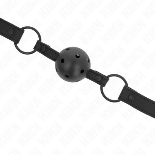 Kink Gag Neoprene Ball Black (4,5 Cm) Slike