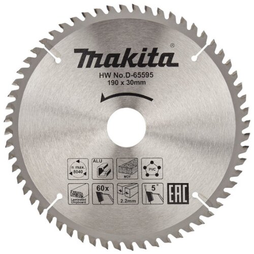 Makita List testere 190x30 Z60 /18709 Cene